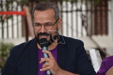 Presentación del programa de actos del Día Internacional de las Mujeres en Telde (Foto TA y FJS)